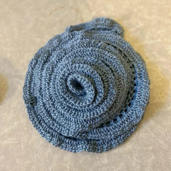 Soft Silky‎ Feeling Elegant Ripple Accessory Scarf Blue Green Lavender Purple - Picture 4 of 10